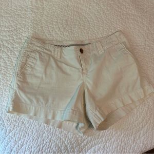 White Distressed Shorts - size 2